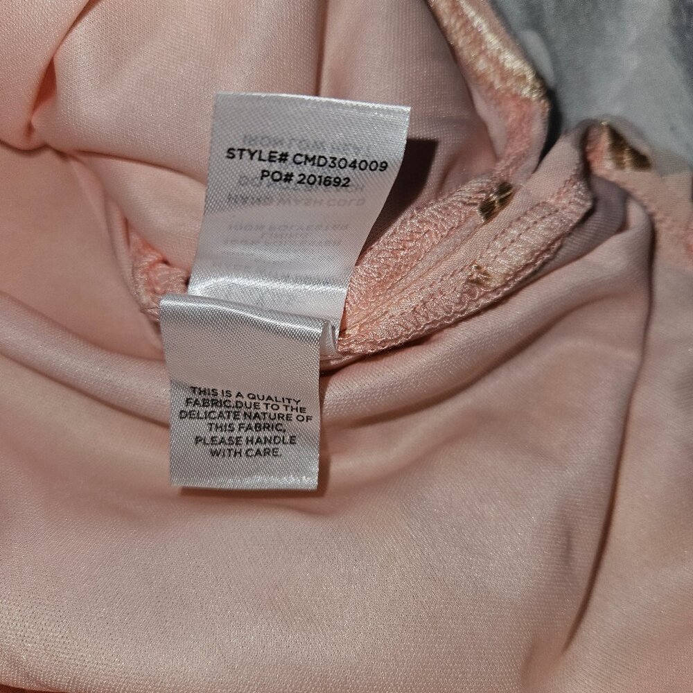 Lulus Limitless Adoration Blush Pink 3D Floral Embroidered Midi Dress - NWT, XS - Picture 5 of 12